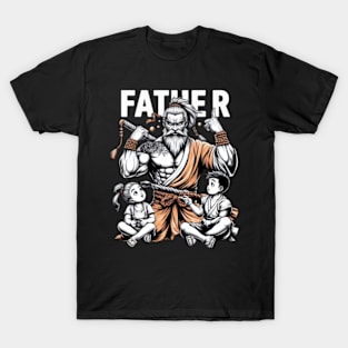 Father Figure Tribute: Classic T-Shirt Design T-Shirt